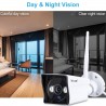 Sricam IP Camera  1080P H.264 Wifi Megapixel Wireless CCTV Security IP Camera TF Slot AU White