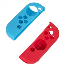 Silicone Joy Con Gel  Skin Case  with 6pcs Thumb Stick Caps for Nintendo Switch Joy Con Controller