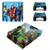 PS4 Pro Game Console Sticker Fort Night Series