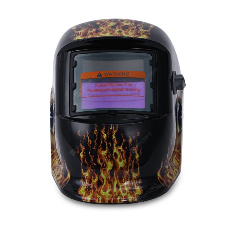 Solar Power Auto Darkening Welding Helmet