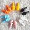 Soundproof Spiral Silicone Material Earplugs