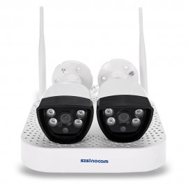 Szsinocam SN - NVK - 5007W10 Wireless NVR Kit with Four 720P Cameras