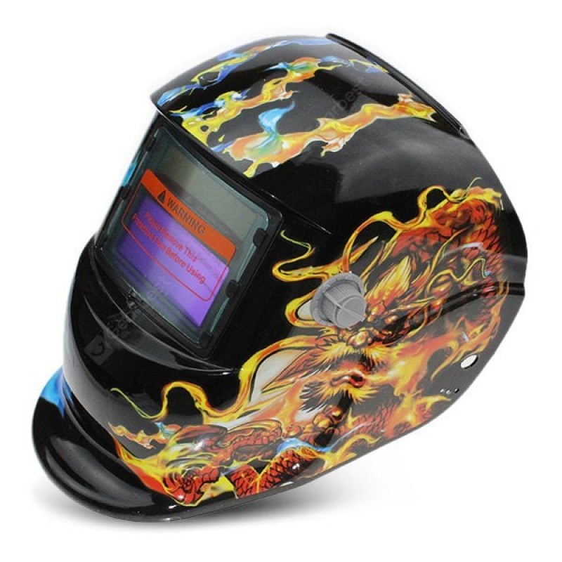 Solar Energy Auto Changed Light Welding Protective Helmet