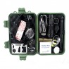 Outdoor Multi-function First Aid Equipment Box Survival Watch Set Earthquake Car Self-help Kit Emergency Kit