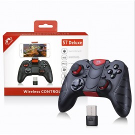 S7 Deluxe Edition Wireless Bluetooth Gamepad Support For IOS/Android/PC/PS3