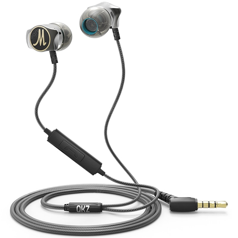 QKZ DM7 3.5mm Aluminum Alloy in Ear Wired Earphone