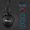 Zinsoko 861 Bluetooth 4.1 Wireless 3.5mm Audio Cable Wired Headphone Noise-Cancelling over Ear Headset Voice Prompts Stereo Bass Sound Large Power Compatity 18H Play Time 20H Talk Time 300+H Standby T