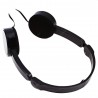 Retractable Foldable Over-ear Kids Headphone with Mic Stereo Bass