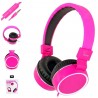 Wired Headset Stereo Folding Headphone with Microphone