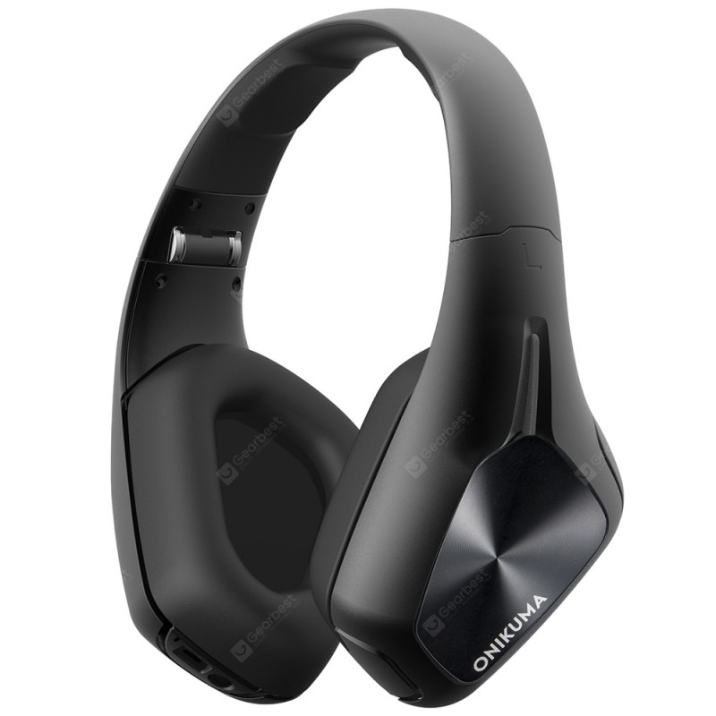 ONIKUMA B1 Bluetooth Headphones Wireless Foldable Gaming Headset with Mic for PS4 PC Mac Smartphones Computers