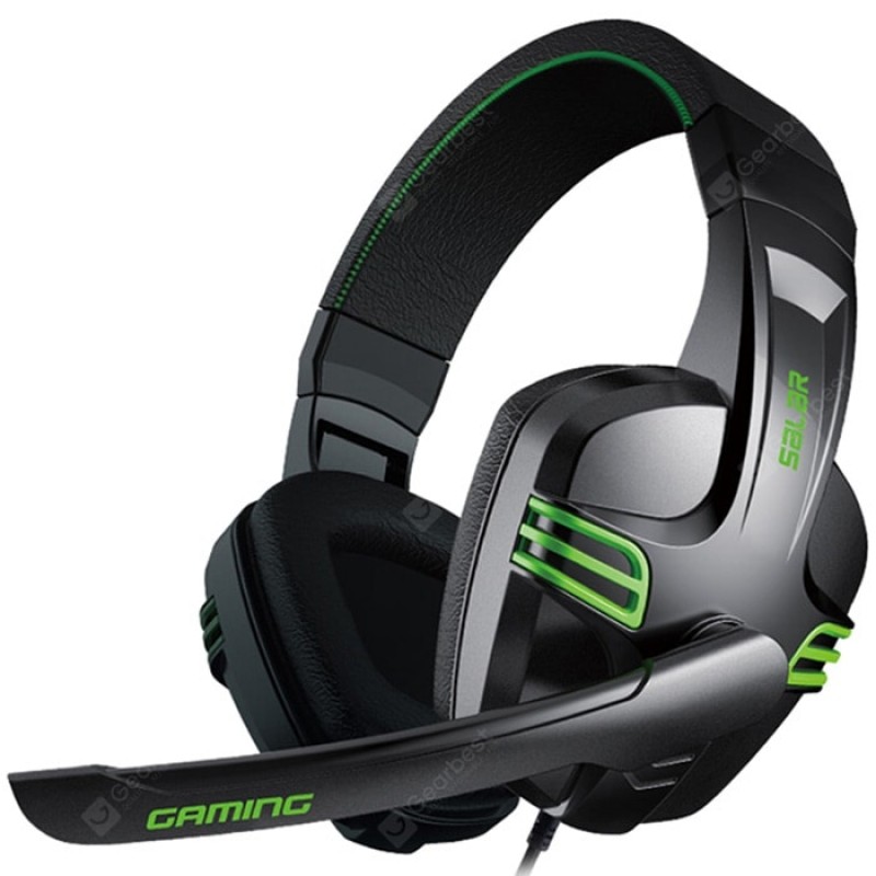 SALAR KX101 Game Headset Subwoofer Gaming Headphone