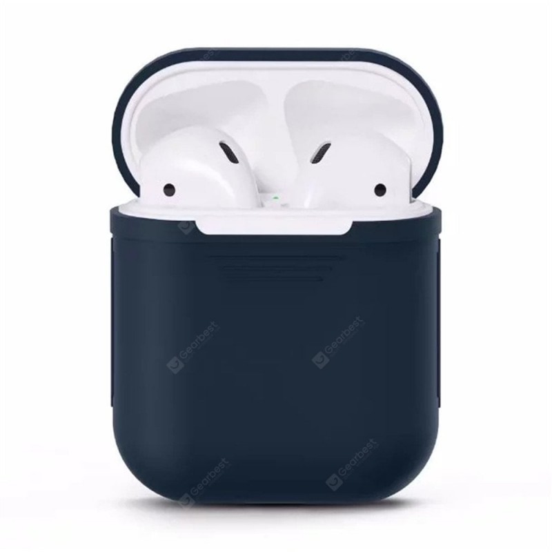 Silicone Shock Proof Protector Sleeve Skin Cover  True Wireless Earphone Case for Apple AirPods