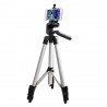 Three-way Head Lightweight Universal Tripod Camera + Cell Phone Clip Holder Camera Bracket