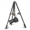 QZSD Q160S Portable Aluminum Alloy Camera Tripod