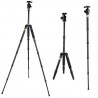 QZSD Q666 360 Degree Rotating Ball Head Tripod