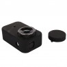 Silicone Rubber Skin Case Sleeve + Lens Cover for Xiaomi Mijia 4K Camera