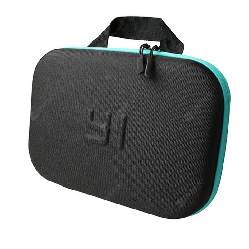 Shockproof Anti-Dust Storage Bag Case for Xiaomi Yi Action Sports Camera - BLACK