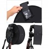 PULUZ 45cm Ring Softbox Speedlight Round Style Flash Light Shoot Soft box