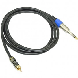 Sophomore 6.35 Rpm RCA Lotus Head Audio Cable Speaker Cable 6.5 Pairs RCA Speaker Mixer Power Amplifier Line