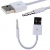 Speaker Charging Cable USB To 3.5mm Audio Adapter Aux Car Bluetooth Audio Cable