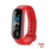 V5 M3PLUS Intelligent LED Color Screen Watch Sports Health Pedometer