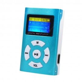 Portable USB Mini MP3 Player LCD Screen Support Micro SD TF Card