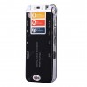 Professional 8GB GH609 Digital Voice Recorder with Time Display and Stereo Recording Function - Black