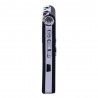 Professional 8GB GH609 Digital Voice Recorder with Time Display and Stereo Recording Function - Black