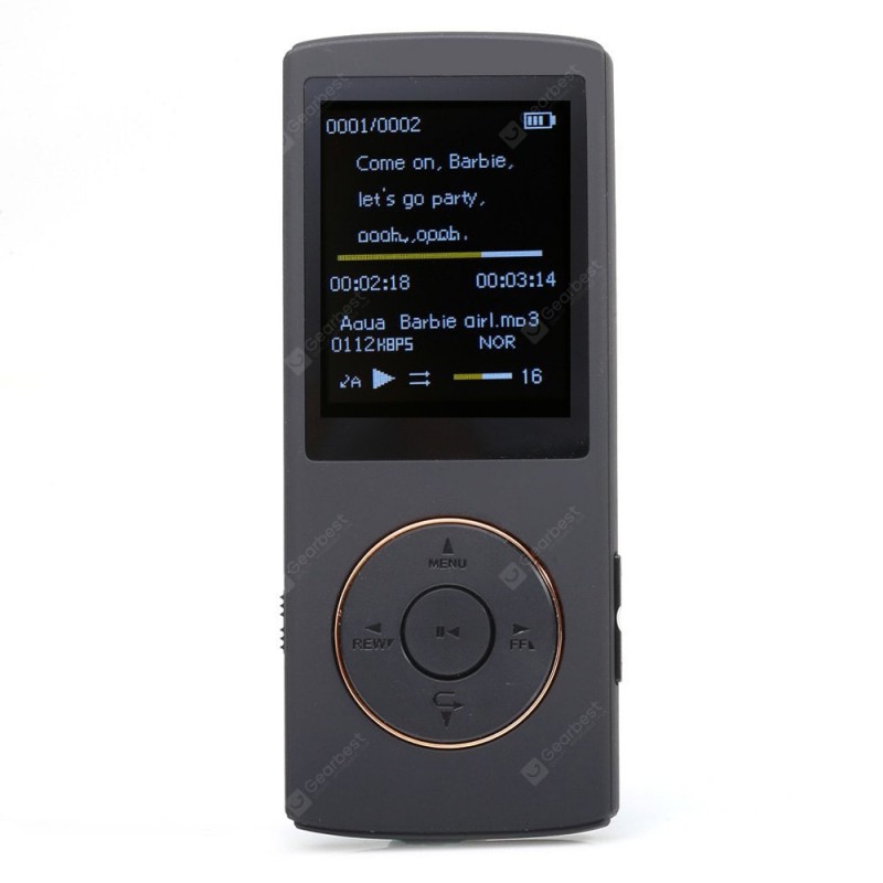 P4 Pocket MP3 Stereo Player 8GB Storage