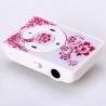 Traditional Chinese Style Flowers Feature Compact TF / Micro SD Card MP3 Player with Portable Back Clip