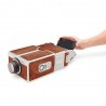 Portable DIY Cardboard Smartphone Projector Can Adjust