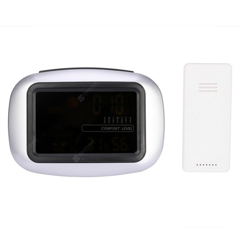 TS - 77 Wireless Weather Forecast Digital Alarm Clock