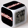 NZ - 12 Square Colorful Mood Led Alarm Clock