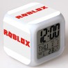 NZ - 12 Square Colorful Mood Led Alarm Clock