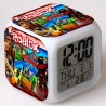 NZ - 12 Square Colorful Mood Led Alarm Clock