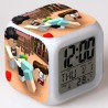 NZ - 12 Square Colorful Mood Led Alarm Clock