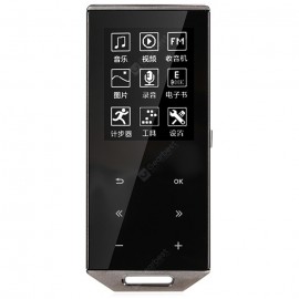 W03 Lossless HiFi MP4 Music Player 1.77 inch Touch Screen