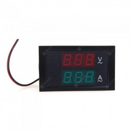 TS-DL85-2042 Mini AC 80-300V LED Panel Voltage Meter Ammeter Digital Dual Display with Current Transformer