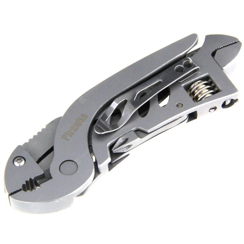 Piranha 5 in 1 Wrench Jaw Screwdriver Plier Knife