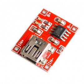 Red plate TP4056 lithium battery charging module