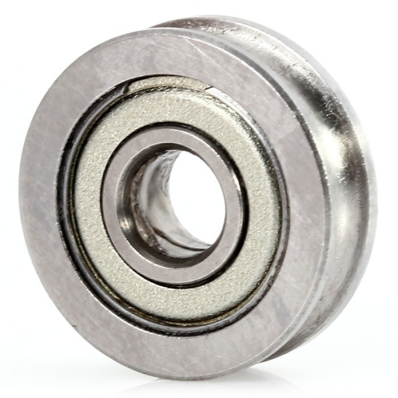 U604ZZ U-groove Guide Wheel Roller Bearing