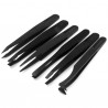 Precision Antistatic Plastic Tweezers 6pcs