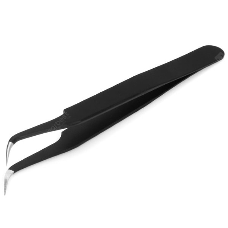 WLXY ESD  -  2015 Stainless Steel Curved Tweezers Repair Tool for Repairing Refine Stuff