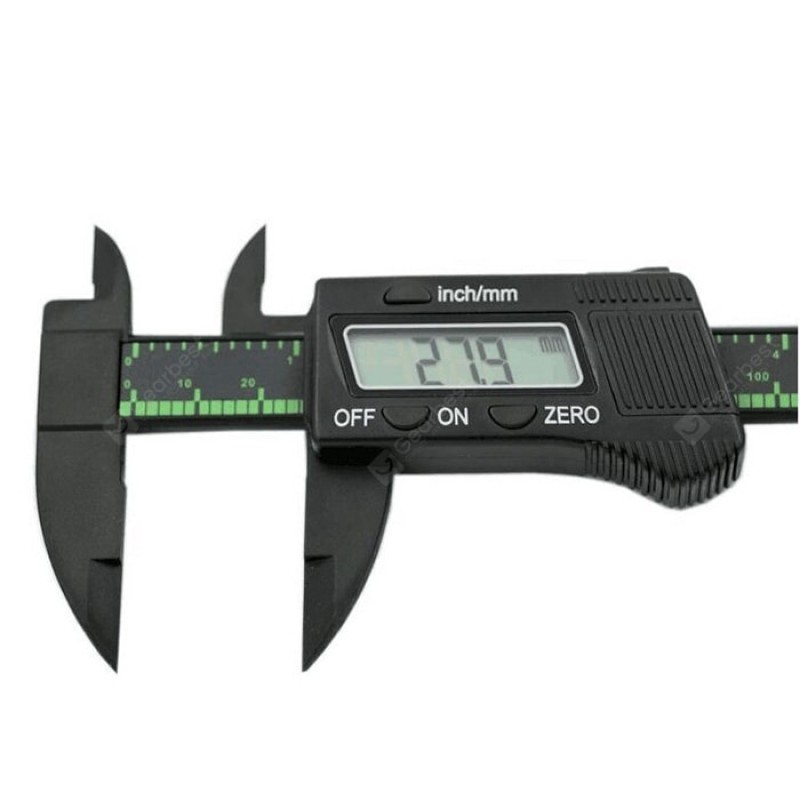 Plastic Carbon Fiber Electronic Display Vernier Caliper