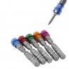 PH2 1 / 4 inch Hardness Magnetic 65mm Cross Head Screwdriver Set