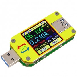 UM34 Color Screen Voltage Current Measuring Meter Voltammeter Tester