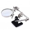 WLXY JM - 501 Multi-functional Welding Magnifying Glass Soldering Iron Stand Holder Table Magnifier