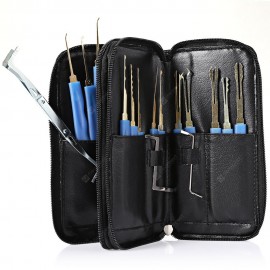 Professional Portable 24 in 1 Manganese Steel Lock Pick Set