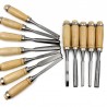 Woodworking Tool Handle + Chisel 12pcs