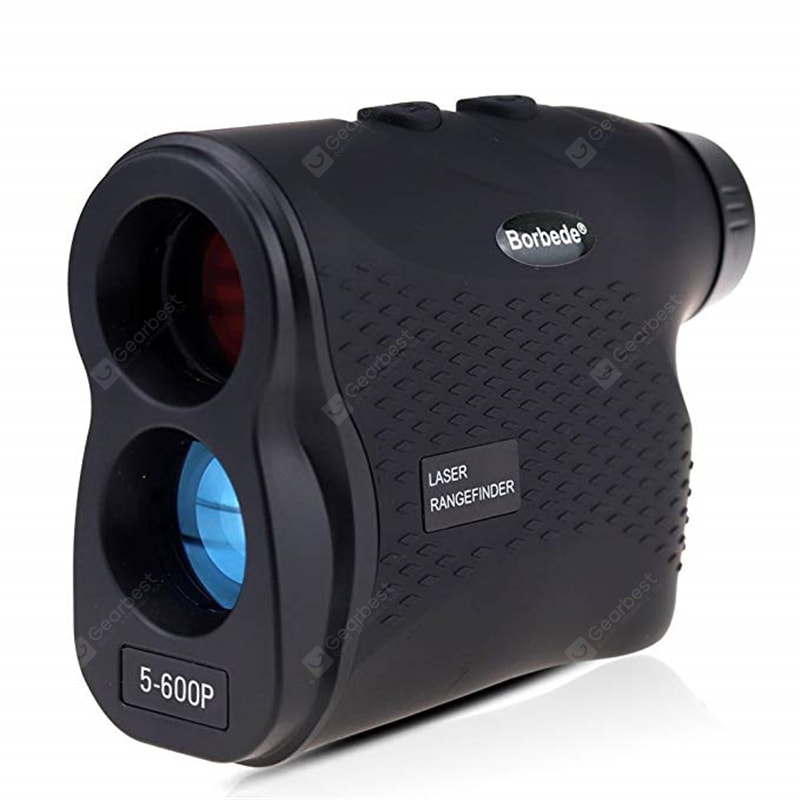 Zoom Golf Hunting Laser Rangefinder Scope 600M Telescope Speed Measure + Bag